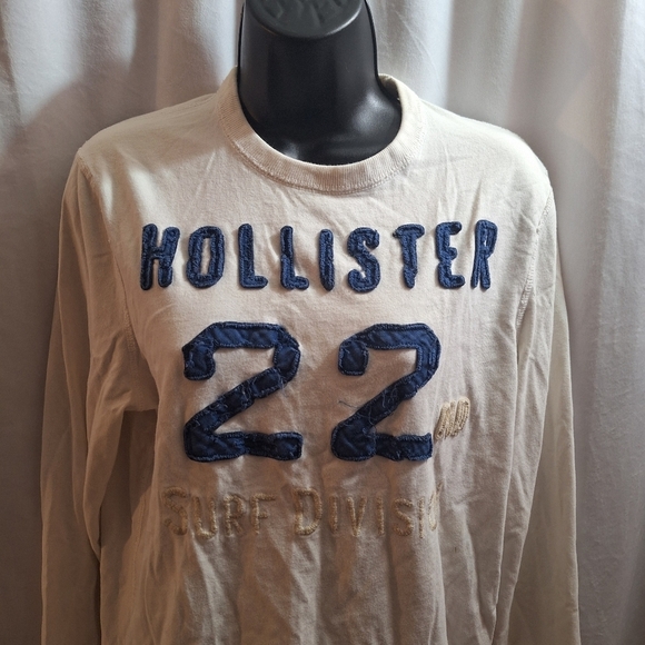 Hollister long sleeve shirt large 100% cotton - Picture 1 of 5